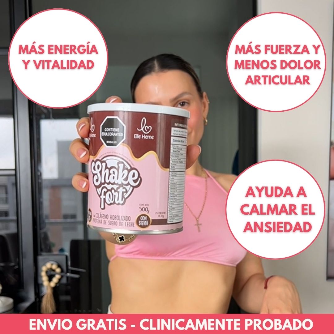 ShakeFort - Batido revitalizante | Potencia tu energía, reduce cortisol y mejora tu apariencia
