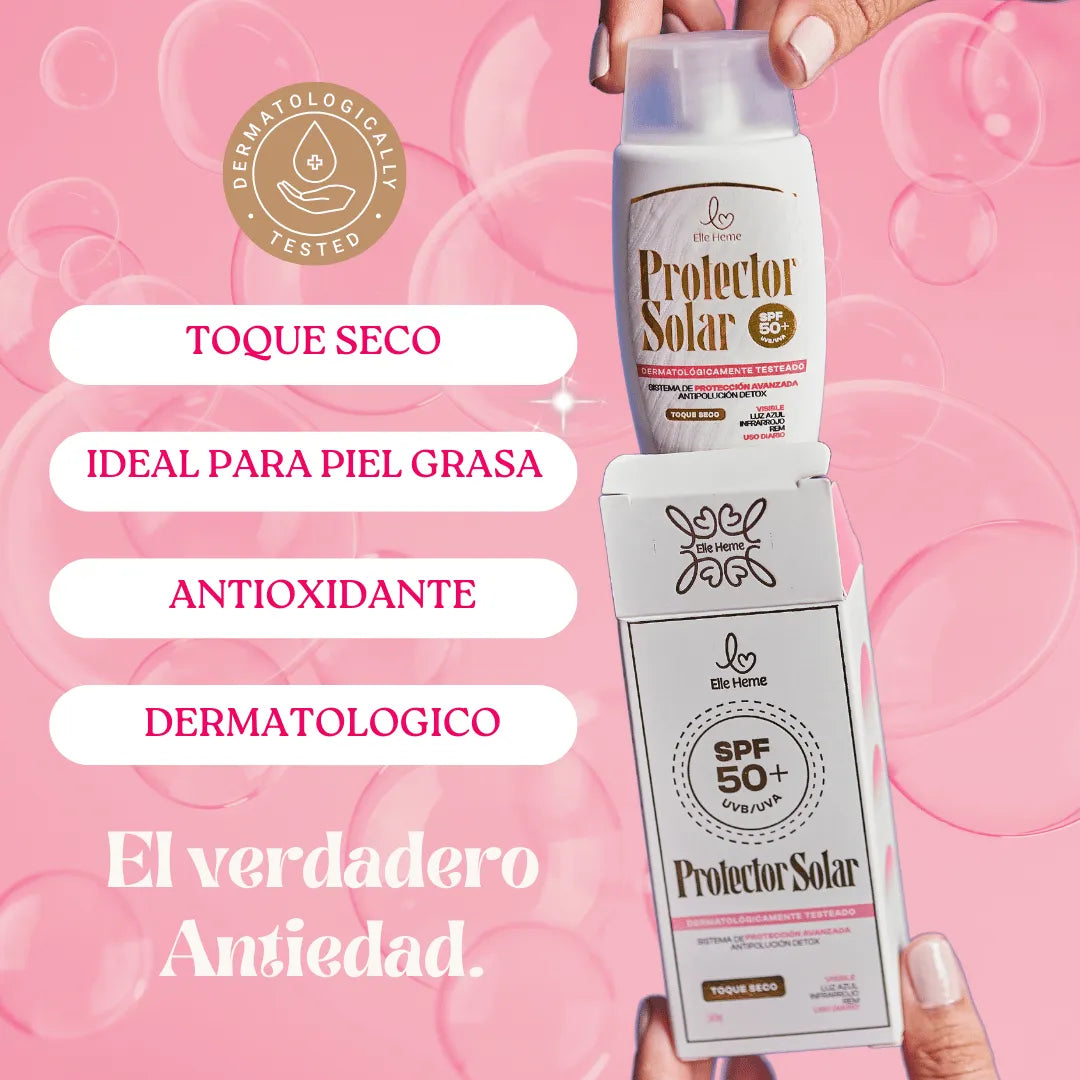 DUO ANTI EDAD Protector Solar Invisible + Vitamina C