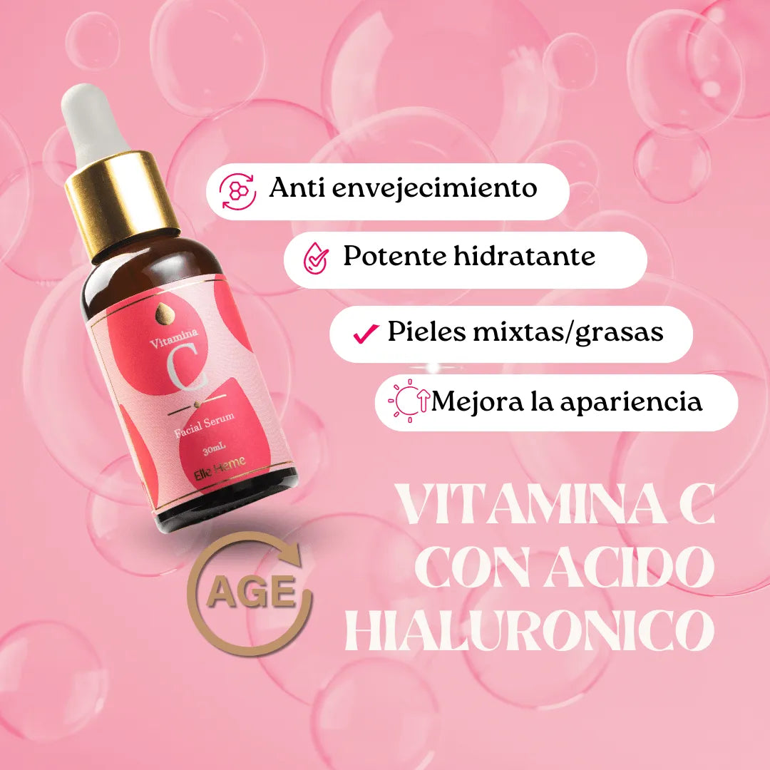 DUO ANTI EDAD Protector Solar Invisible + Vitamina C
