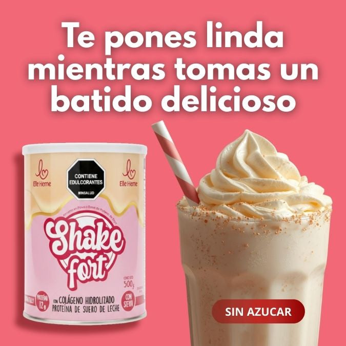 Shake Fort: Batido funcional nutrición + enfoque