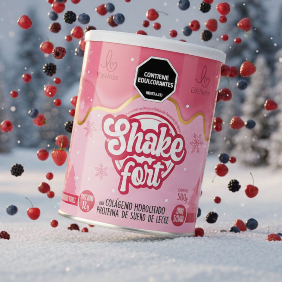Edición limitada |ShakeFort Smoothie de frutos rojos Navidad