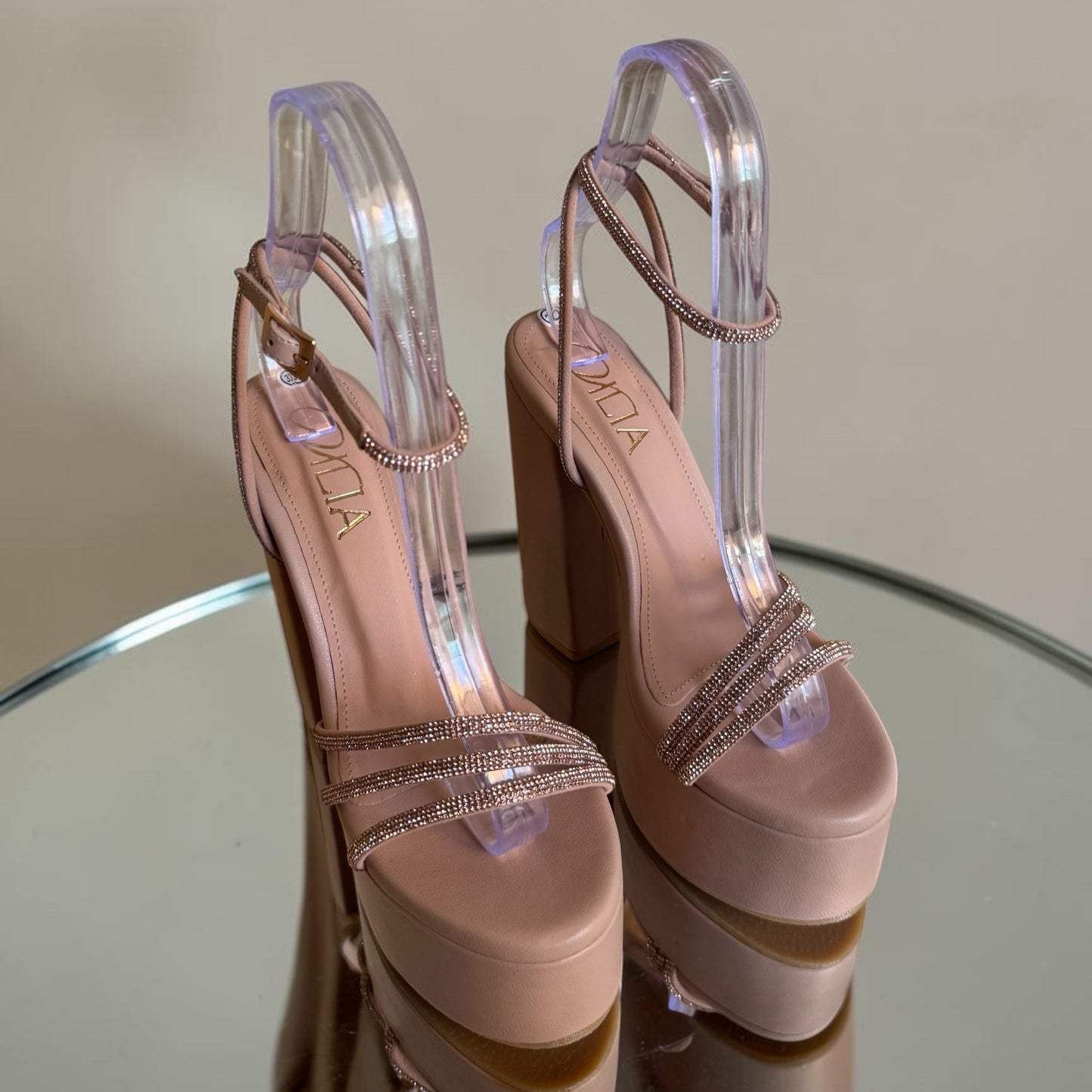 Tacones con plataforma