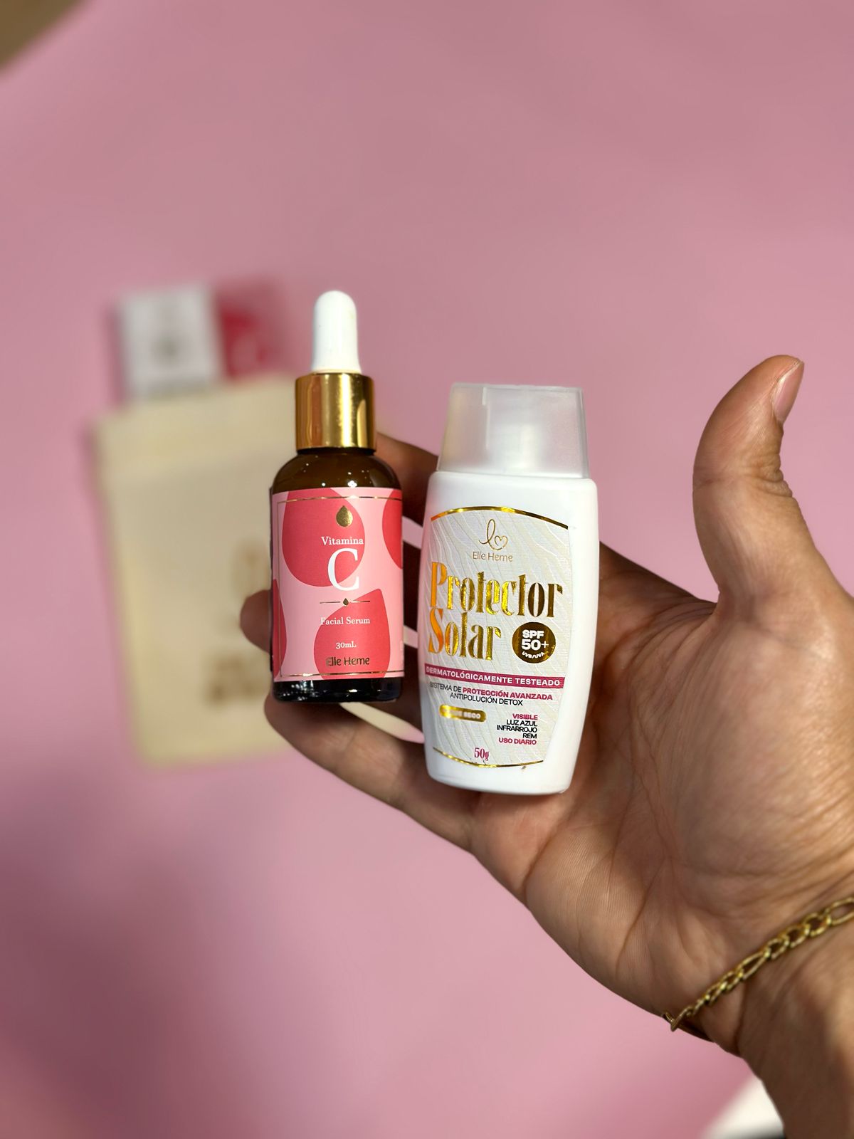 Duo anti edad | Vitamina C + Protector solar