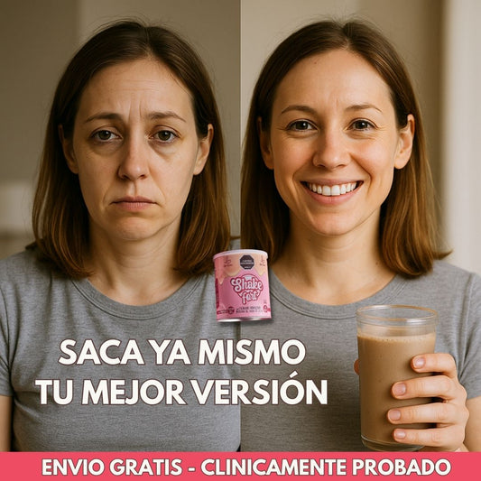 ShakeFort - Batido revitalizante | Potencia tu energía, reduce cortisol y mejora tu apariencia