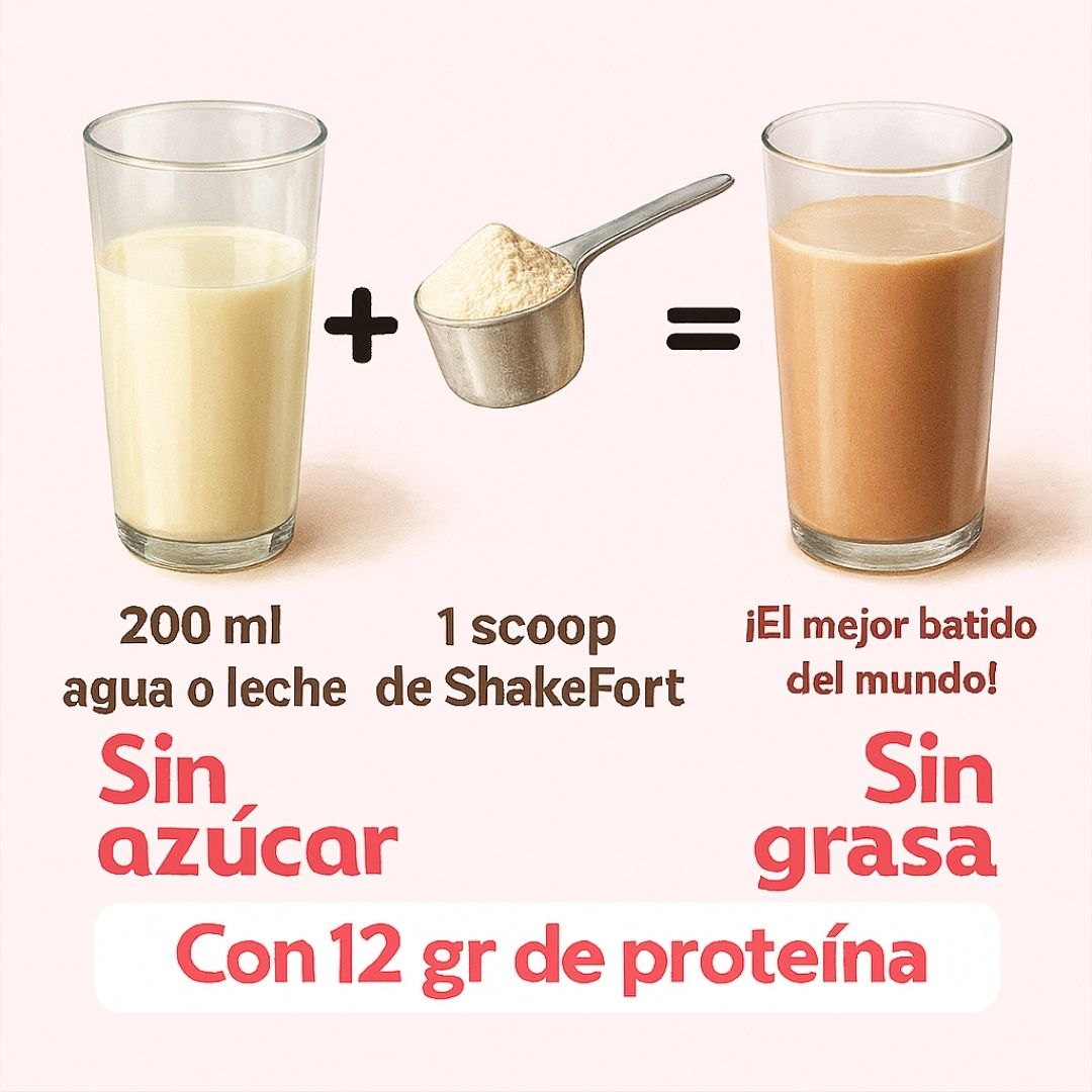 ShakeFort - Batido revitalizante | Potencia tu energía, reduce cortisol y mejora tu apariencia