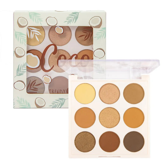 Paleta de sombras COCO de Trendy