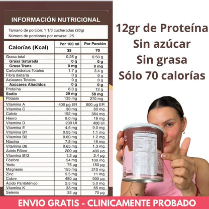 ShakeFort - Batido revitalizante | Potencia tu energía, reduce cortisol y mejora tu apariencia