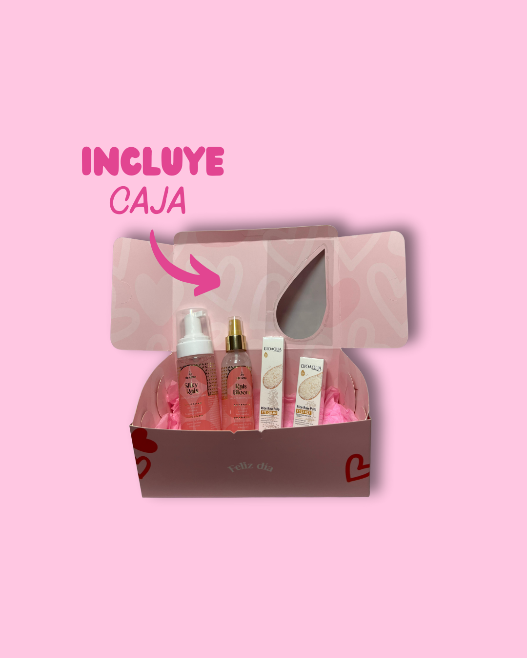 KIT ACLARANTE NUEVO A BASE DE ARROZ