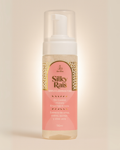 Silky Rais | Espuma facial limpiadora, aclarante y control grasa