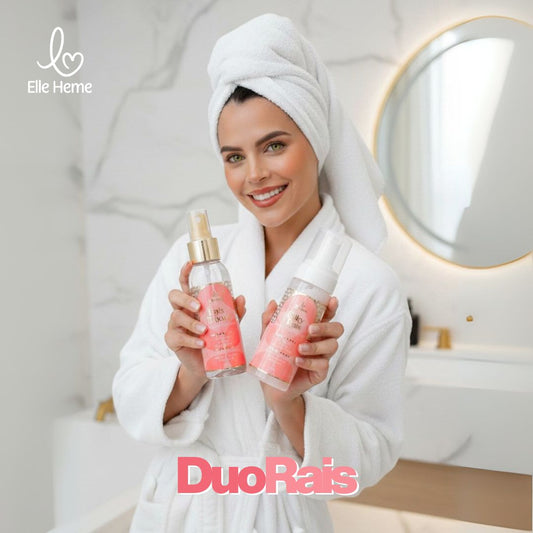 DuoRais | Kit aclarante de Tónico y Espuma a base de arroz