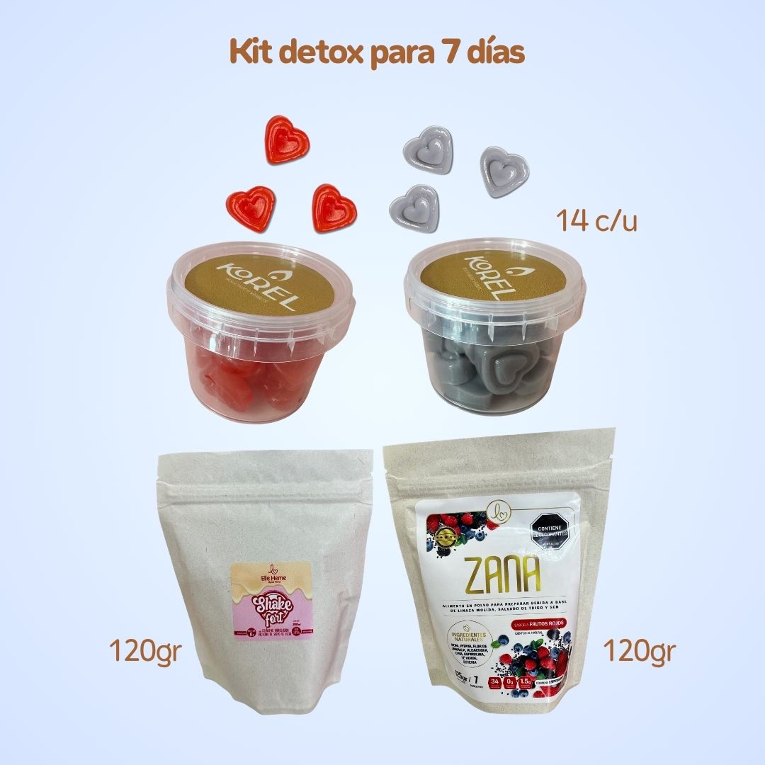 Kit Bienestar detox de 7 días