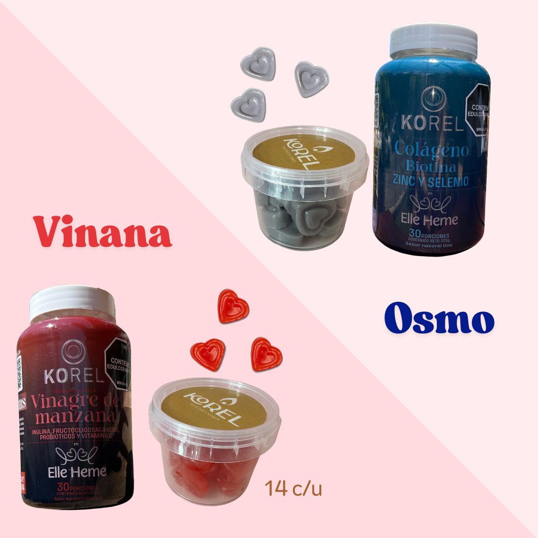 Mini gomitas | Tratamiento de 7 días Osmo o Vinana