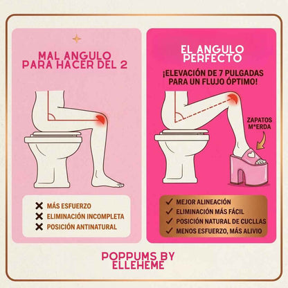 Pop-Pums by ElleHeme | Plataformas para ir al baño mejor