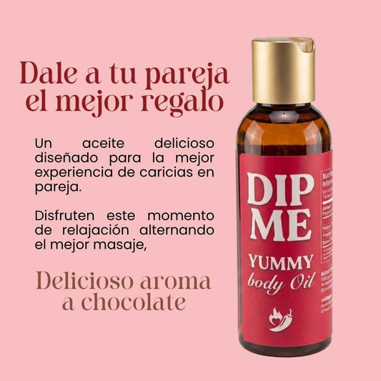 Aceite para masaje Dip Me | Aroma a chocolate