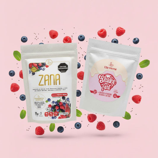 Duo bienestar Shake Fort y Fibra Zana para 7 días