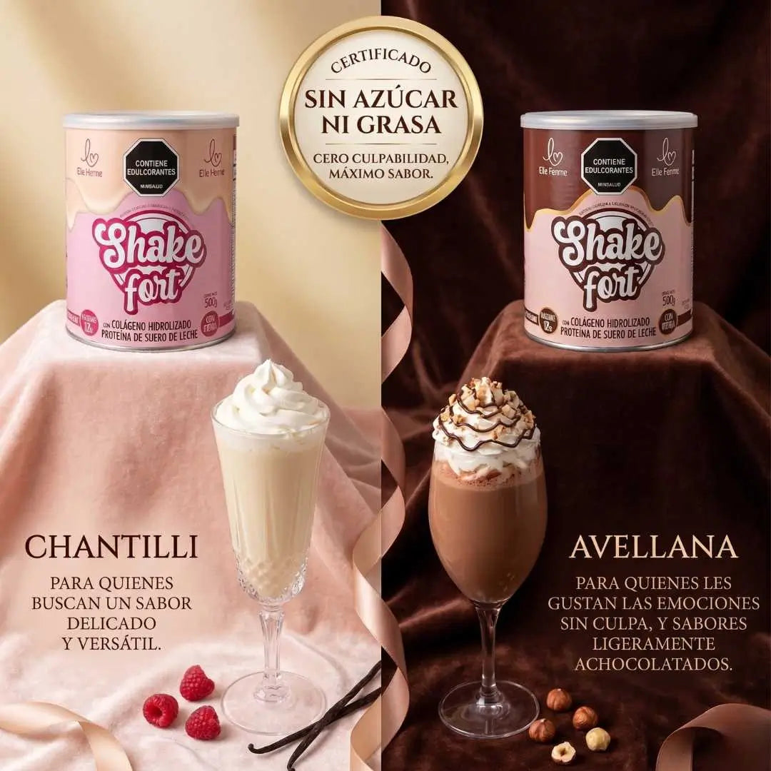 Batido funcional postre para el cabello