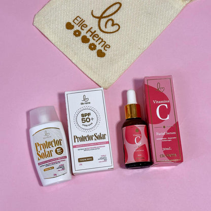 Duo anti edad | Vitamina C + Protector solar