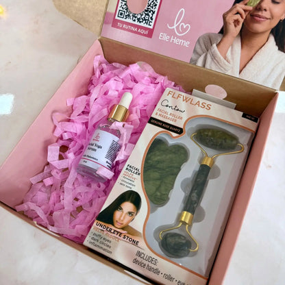 Duo Yoga Facial | Serum + Guasha y rodillo
