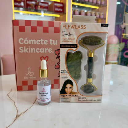 Duo Yoga Facial | Serum + Guasha y rodillo