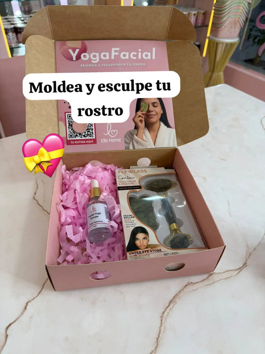 Duo Yoga Facial | Serum + Guasha y rodillo