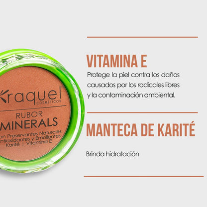 Rubor minerals con karité RAQUEL
