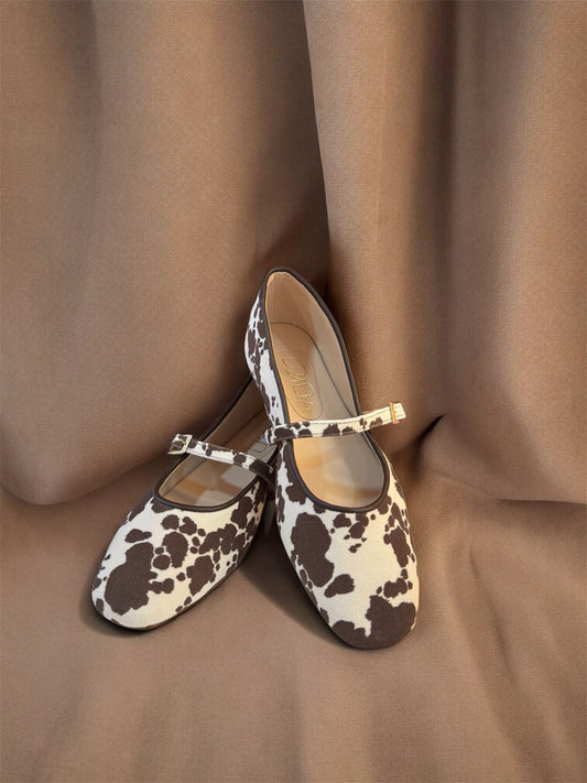 Bailarinas Cow Print🐮